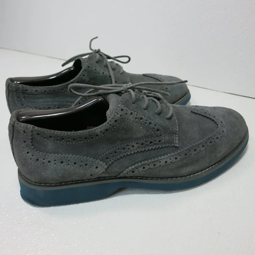 Joseph Abboud Wintip Oxfords Suede Leather Shoes Mens Dress Footwear Size 9 M